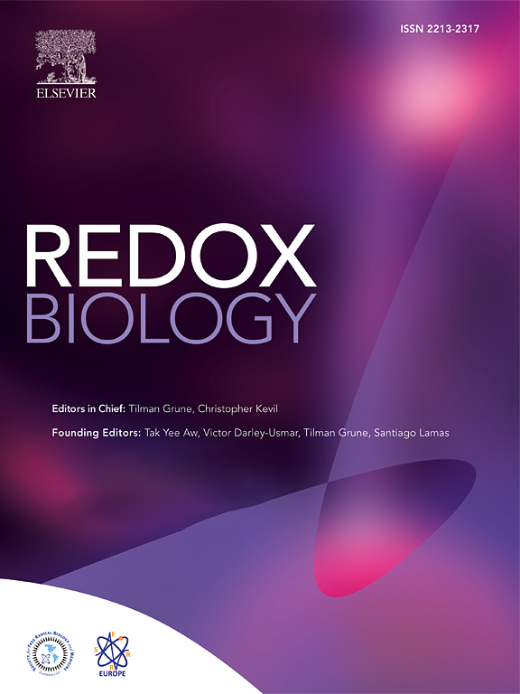 Go to journal home page - Redox Biology